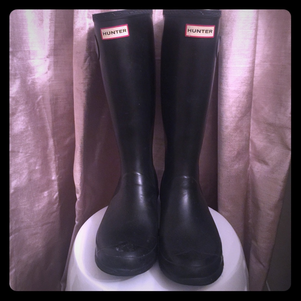 Hunter “The Huntress” Extended Calf Rain Boots